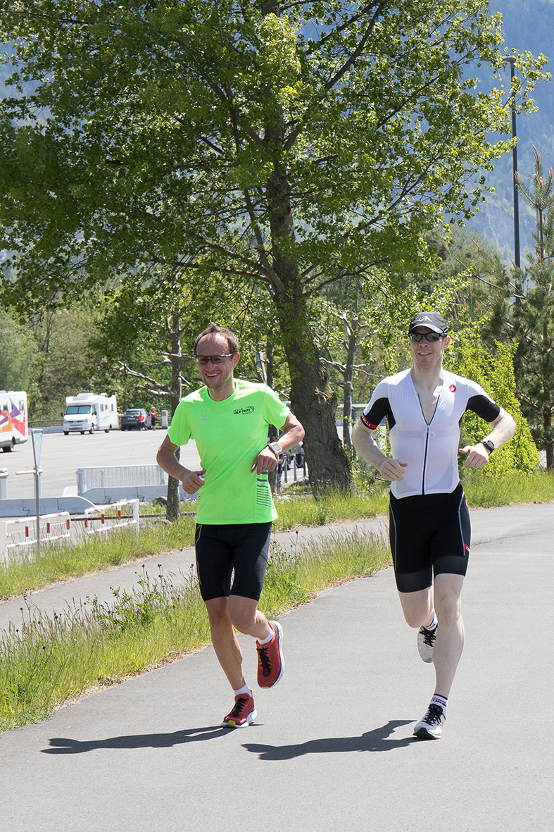 Thomas und Begleiter Roger